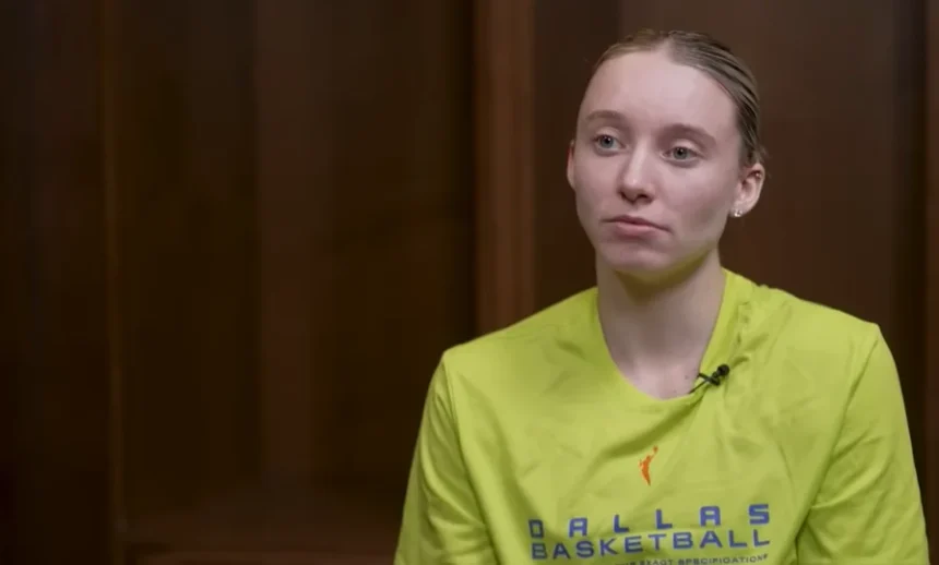 Tiny Stature, Monumental Moment: Paige Bueckers’ 44-Point Gem Meets 7-Foot-1 Awe