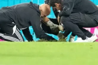 When the Earth Answered Back: Austria’s Pitch Falls Away During Dramatic Win